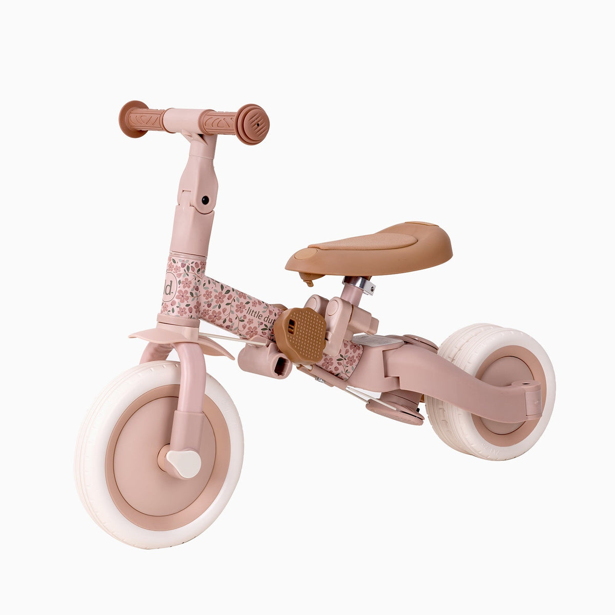Convertible 4-in-1 Kids Tricycle with Safety Harness