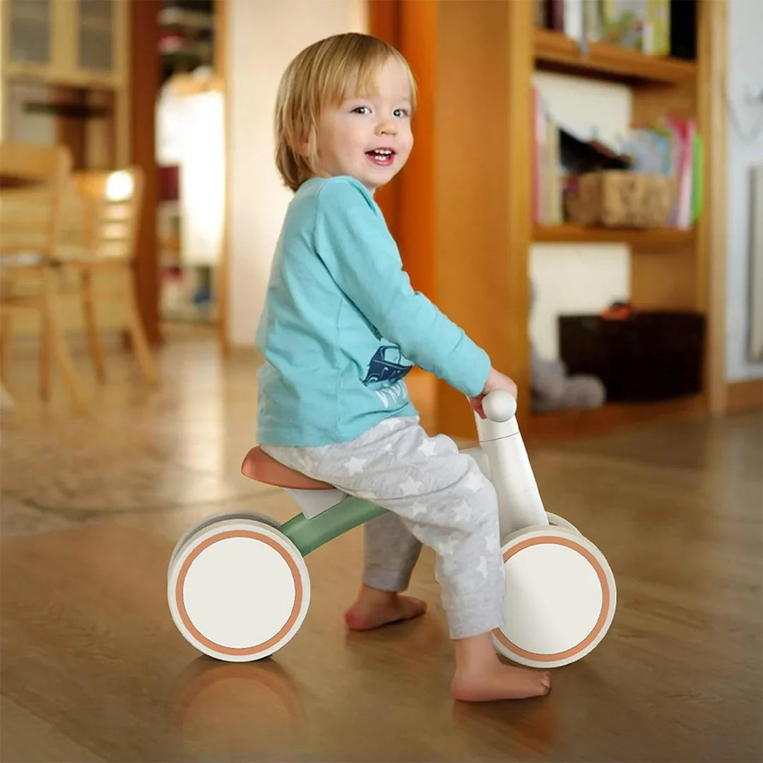 Isseyco™ My First Ride 4-Wheel Balance Bike for Toddlers