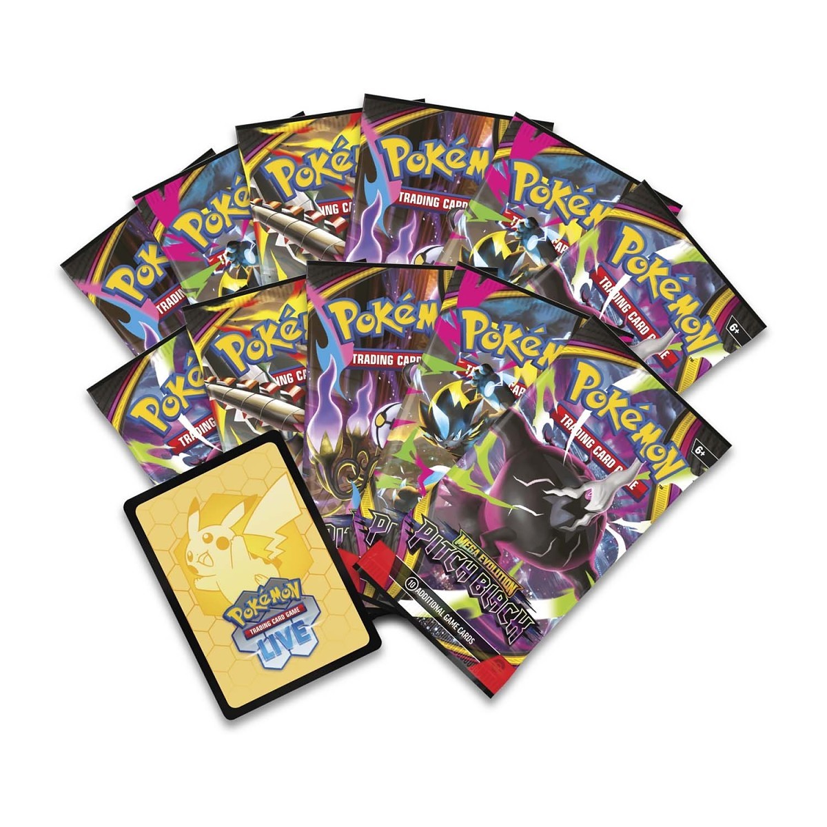 Pokémon TCG Mega Evolution Pitch Black Elite Trainer Box – Pokémon Center Edition