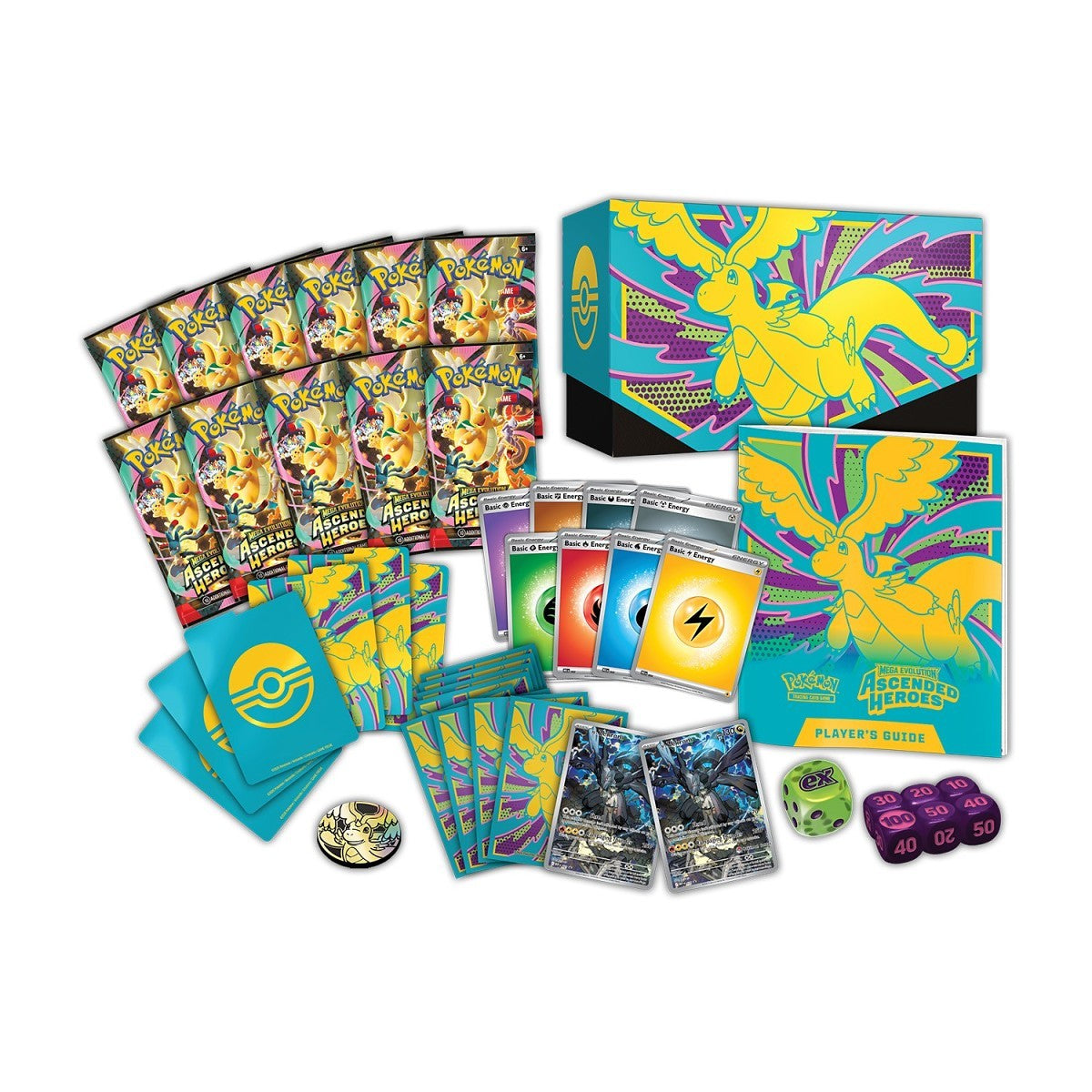 Pokémon TCG Mega Evolution Ascended Heroes Elite Trainer Box – Pokémon Center Edition