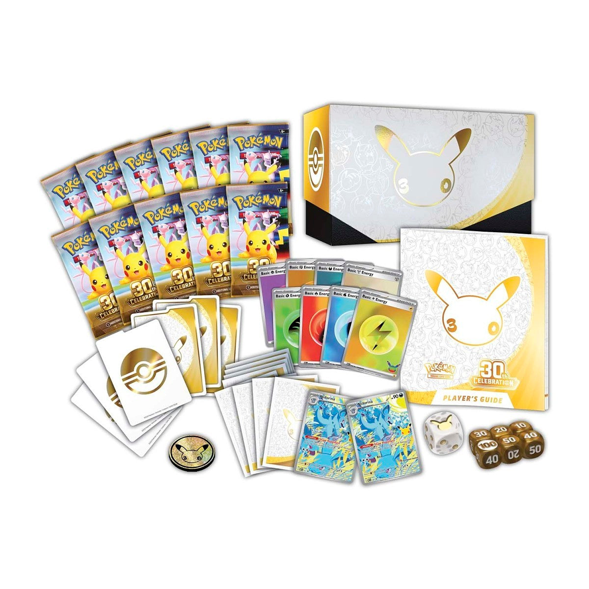 Pokémon TCG 30th Celebration Elite Trainer Box – Pokémon Center Edition