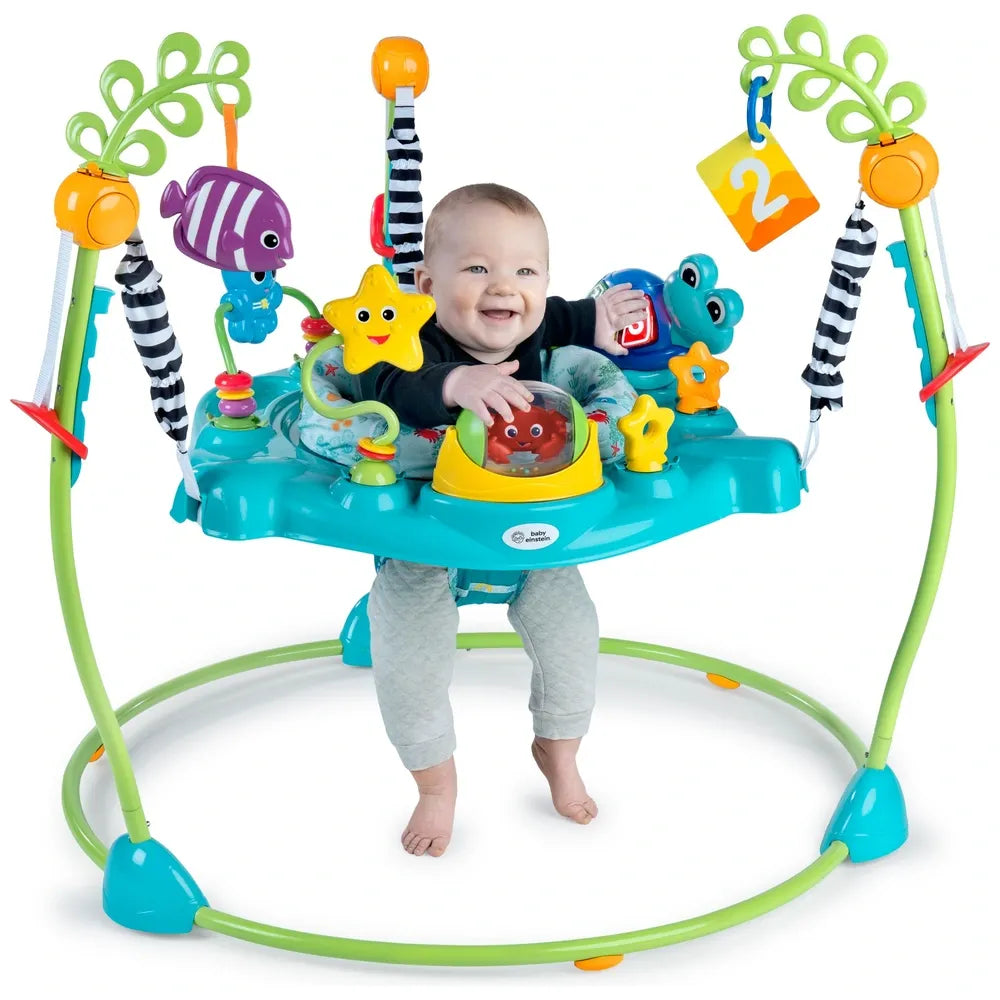 Adjustable Baby Activity Jumper with Interactive Play