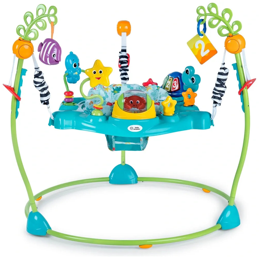 Adjustable Baby Activity Jumper with Interactive Play