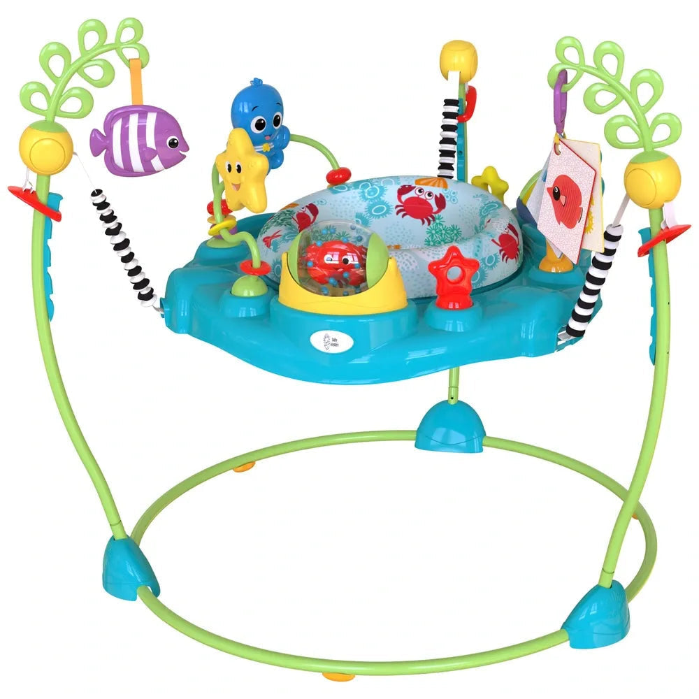 Adjustable Baby Activity Jumper with Interactive Play